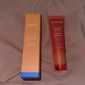brand new laneige grapefruit lip balm